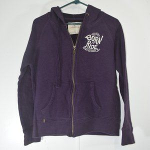 O'Neill Dark Purple "BORN TO RiDE" Hoodie
